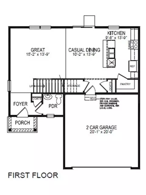Floorplan - 1163 Wintermead Loop, Salisbury, MD 21801 photo 1 of 2