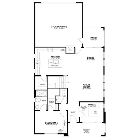 Floorplan - 337 Currant Dr, Napa, CA 94558 photo 1 of 2