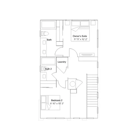 Floorplan - 2542 E Hyde Paseo, Ontario, CA 91762 photo 2 of 2