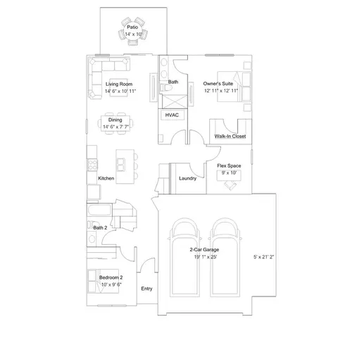 Floorplan - 707 Vista Ct, Hanover, MN 55341 photo 1 of 3