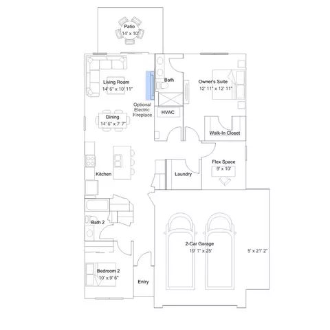 Floorplan - 707 Vista Ct, Hanover, MN 55341 photo 3 of 3