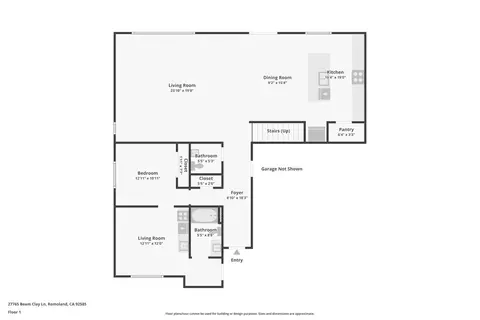 Floorplan - 27801 Beam Clay Ln, Menifee, CA 92585 photo 1 of 3