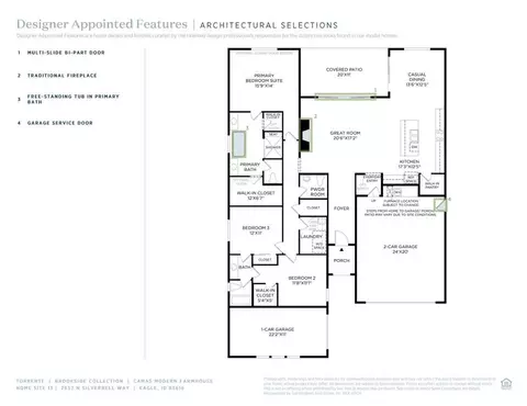 Floorplan - 2657 N Silverbell Way, Eagle, ID 83616 photo 1 of 1