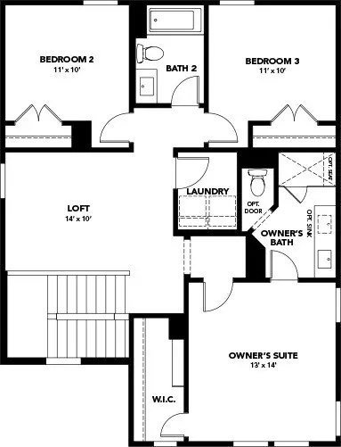 Floorplan - 201 Verdin Ave, Kyle, TX 78640 photo 2 of 2