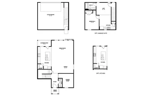 Floorplan - 201 Verdin Ave, Kyle, TX 78640 photo 1 of 2