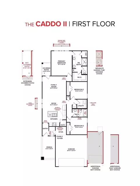 Floorplan - 709 Rustic Ridge Dr, Lavon, TX 75166 photo 1 of 1