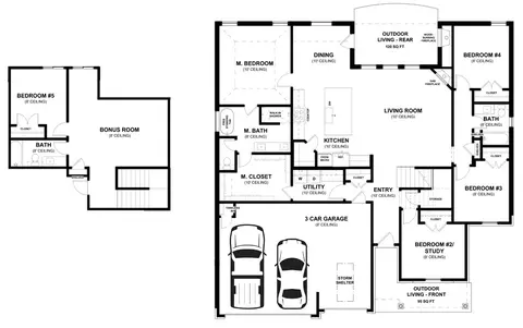 Floorplan - 3205 Broadmoore Dr, Moore, OK 73160 photo 1 of 1