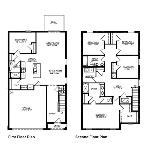 Floorplan - 13610 Fenwick Stream Dr, Wimauma, FL 33598 photo 1 of 1