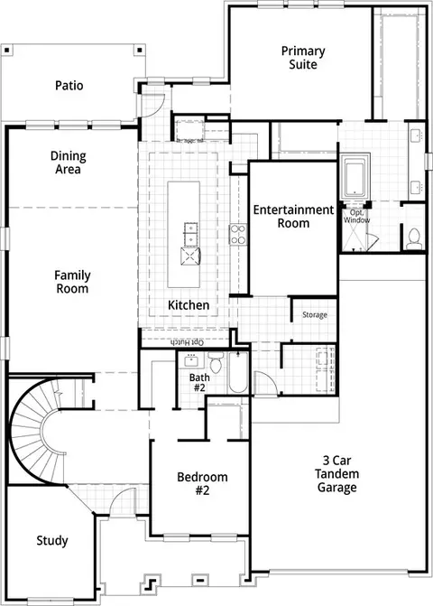 Floorplan - 325 Vale Run, Kyle, TX 78640 photo 1 of 2