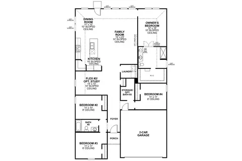 Floorplan - 6517 Adderly Rd, Pilot Point, TX 76258 photo 1 of 3