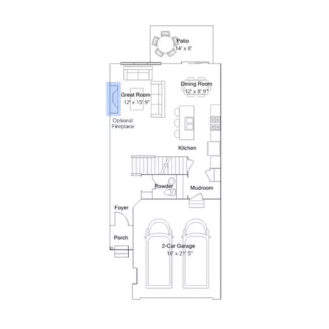 Floorplan - 3487 Trails End Cir, Eagan, MN 55123 photo 2 of 11