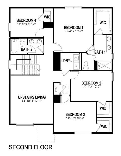 Floorplan - 2332 Base St, Fort Lupton, CO 80621 photo 2 of 2