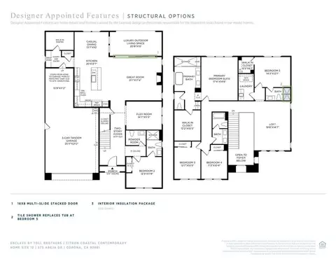 Floorplan - 575 Abeja Dr, Corona, CA 92881 photo 1 of 3