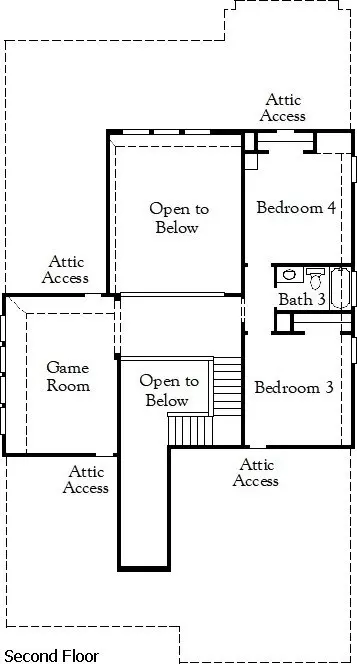 Floorplan - 17333 Graces Path, Pflugerville, TX 78660 photo 2 of 2