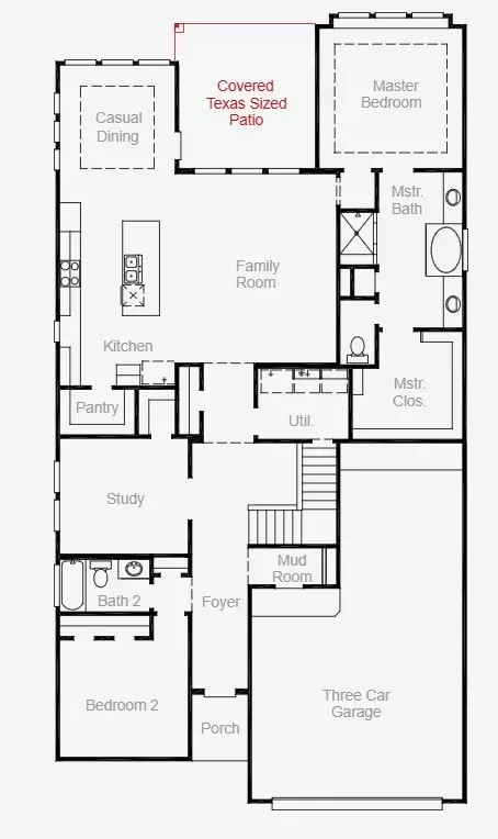 Floorplan - 17333 Graces Path, Pflugerville, TX 78660 photo 1 of 2