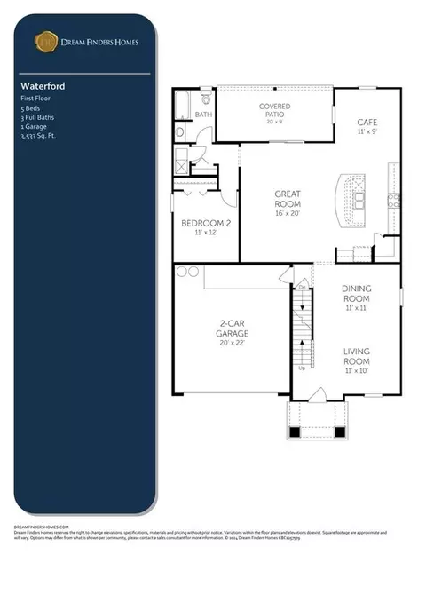Floorplan - 330 Villanueva Trl, Saint Augustine, FL 32095 photo 1 of 1