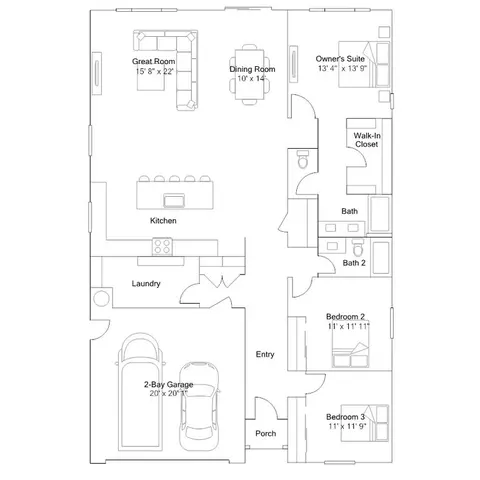 Floorplan - 27227 Twist St, Menifee, CA 92585 photo 1 of 1