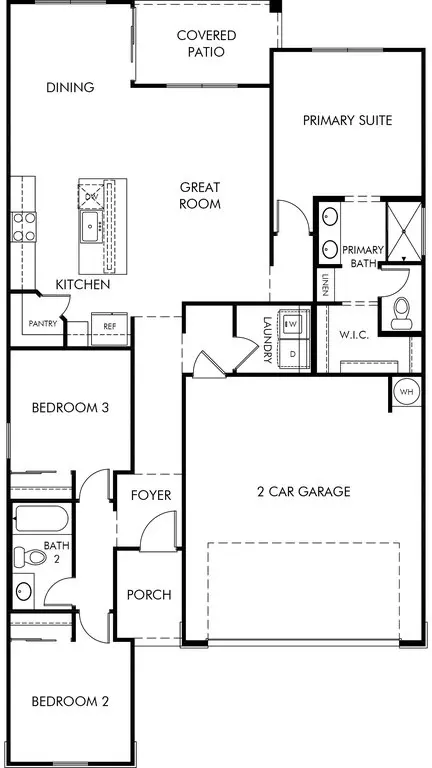 Floorplan - 9075 S 243rd Dr, Buckeye, AZ 85326 photo 1 of 1