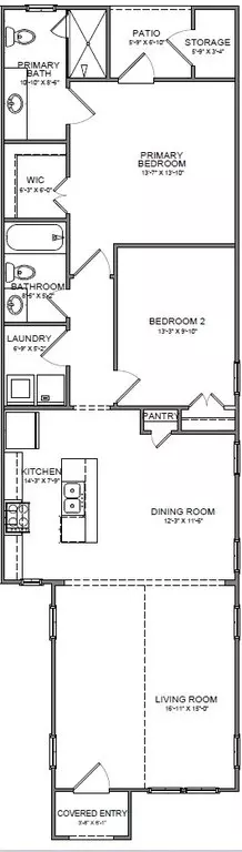 Floorplan - 3136 Bottle Way, Auburn, AL 36830 photo 1 of 1
