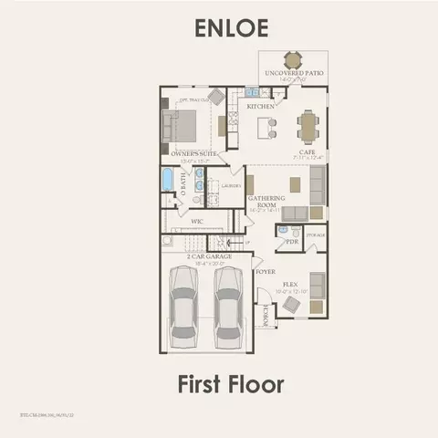 Floorplan - 932 Cherrystone Loop, Buda, TX 78610 photo 1 of 2