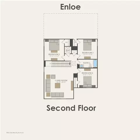 Floorplan - 932 Cherrystone Loop, Buda, TX 78610 photo 2 of 2