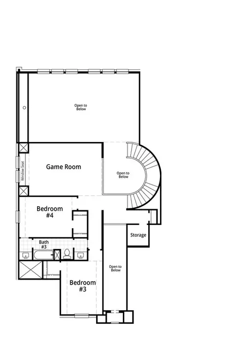 Floorplan - 17705 Coronation St, Conroe, TX 77302 photo 2 of 2