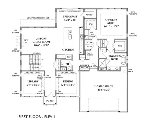 Floorplan - Fishers Point, Millsboro, DE 19966 photo 1 of 4