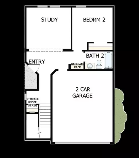Floorplan - 1048 Brickell Loop, Austin, TX 78744 photo 1 of 2