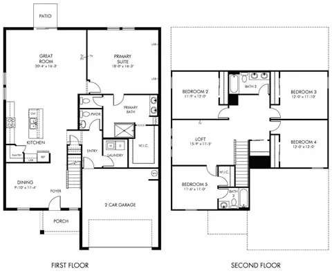 Floorplan - 4499 Eagle Perch Ct, Saint Cloud, FL 34772 photo 1 of 1
