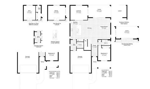 Floorplan - 10025 Hammock Brook Dr, Parrish, FL 34219 photo 1 of 1