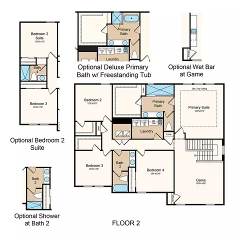Floorplan - 5292 Goldfinch Dr, Saint Cloud, FL 34771 photo 2 of 2