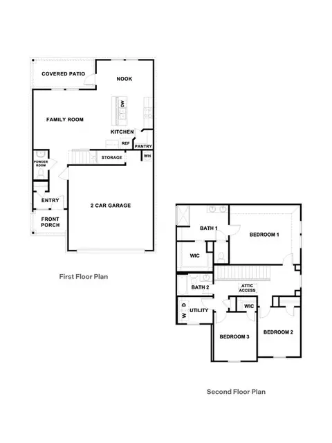Floorplan - 13407 Eppright Trce, Manor, TX 78653 photo 1 of 1