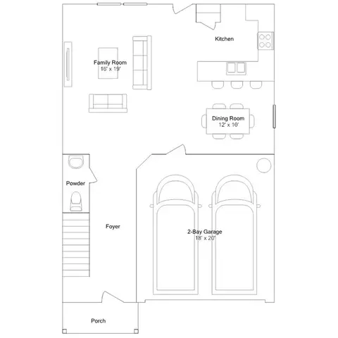 Floorplan - 501 Falling Cave Dr, Willis, TX 77378 photo 1 of 2