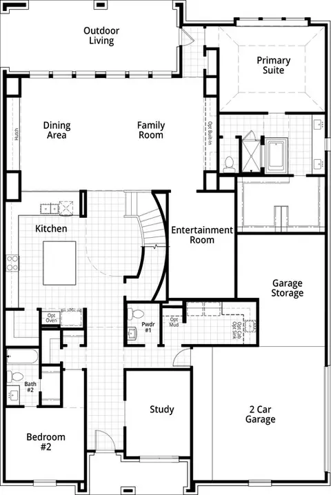 Floorplan - 3761 Long Stem St, Venus, TX 76084 photo 1 of 2