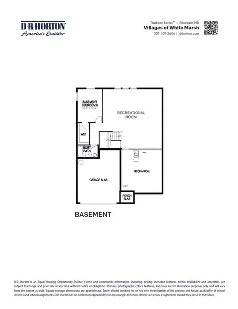 Floorplan - 4925 Arcola Rd, Rosedale, MD 21237 photo 2 of 2