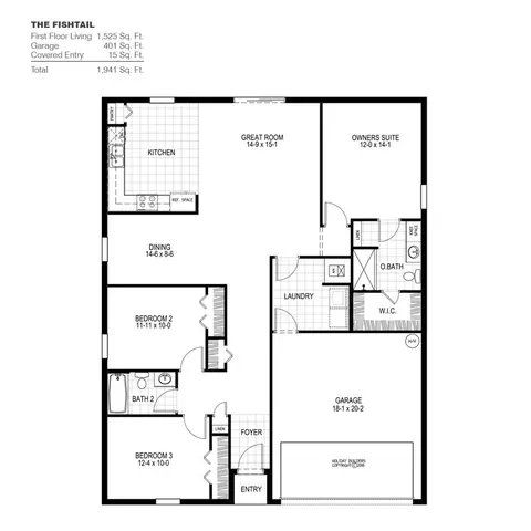 Floorplan - 304 NW 11th St, Okeechobee, FL 34972 photo 1 of 1
