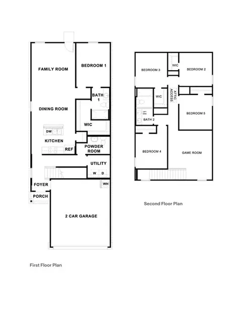 Floorplan - 208 Kendall Ln, Maxwell, TX 78656 photo 1 of 1