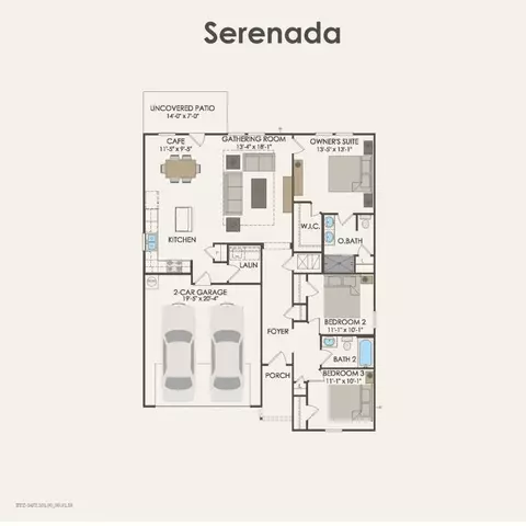 Floorplan - 6509 Adderly Rd, Pilot Point, TX 76258 photo 1 of 1
