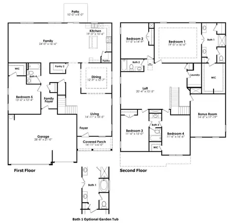 Floorplan - 626 Shining Sun Ct, Gilbert, SC 29054 photo 1 of 1