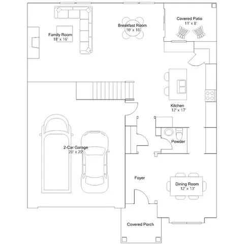 Floorplan - 271 Foxglade Dr, Gilbert, SC 29054 photo 1 of 4