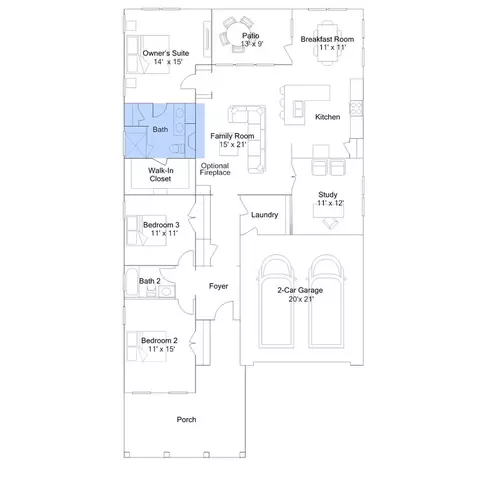 Floorplan - 150 Beamon Loop, Summerville, SC 29486 photo 2 of 6