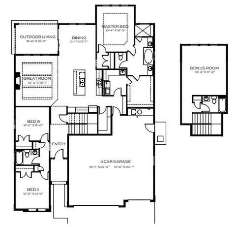 Floorplan - N Mcleod Way, Eagle, ID 83714 photo 1 of 1