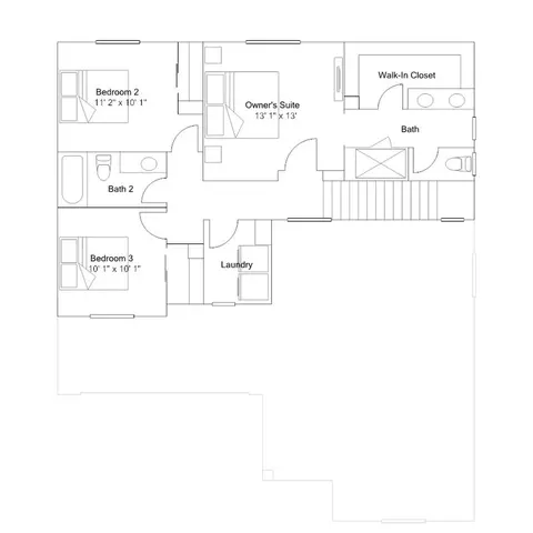 Floorplan - 2312 Stagecoach Rd, Patterson, CA 95363 photo 2 of 2