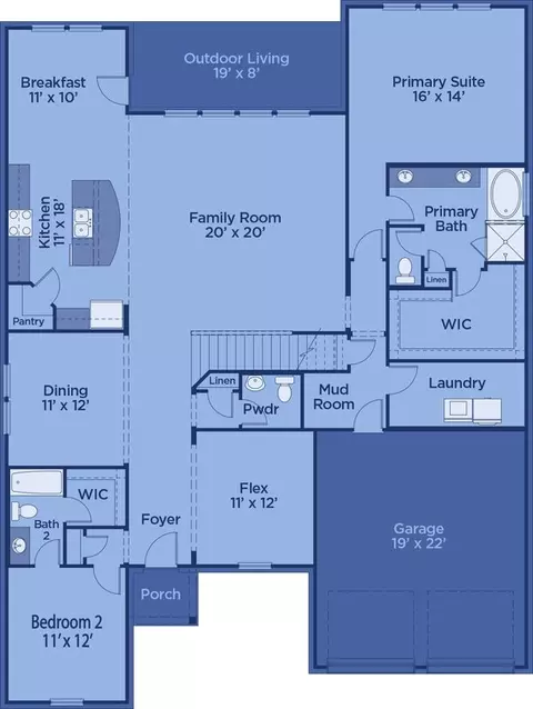 Floorplan - 2229 Pinner Ct, Celina, TX 75009 photo 1 of 2