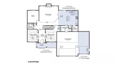 Floorplan - 930 E Drahner Rd, Oxford, MI 48371 photo 3 of 3