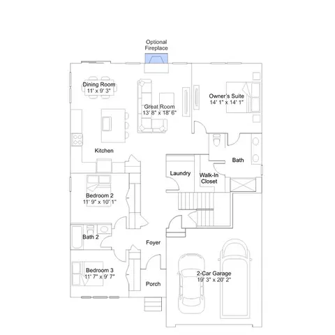 Floorplan - Shingle Point Road, Milton, DE 19968 photo 3 of 4