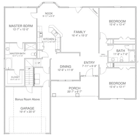 Floorplan - 504 Broad Creek Ct, Seneca, SC 29678 photo 1 of 1