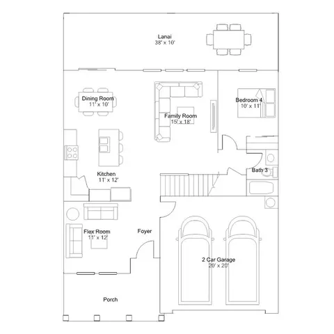 Floorplan - 3203 Addison Blvd, Saint Cloud, FL 34771 photo 1 of 2