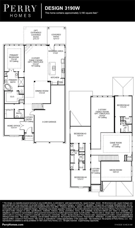 Floorplan - 3953 Linear Dr, Prosper, TX 75078 photo 1 of 1