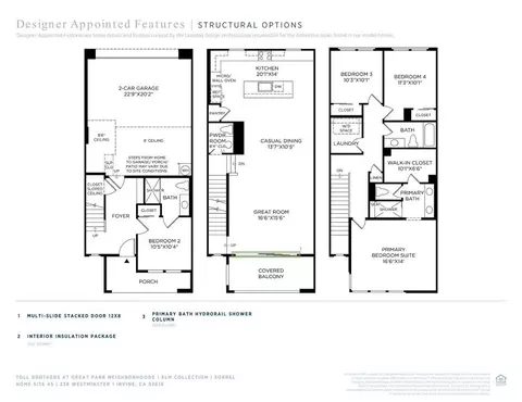 Floorplan - 228 Westminster, Irvine, CA 92618 photo 1 of 4